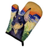 Caroline'S Treasures Ss8658Ovmt Doberman Oven Mitt, 12 By 8.5, Multicolor