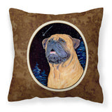 Caroline'S Treasures Ss8672Pw1414 Bullmastiff Decorative Canvas Fabric Pillow, Large, Multicolor