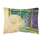 Caroline'S Treasures Ss8680Pw1216 Golden Retriever Decorative Canvas Fabric Pillow, Large, Multicolor