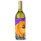 Pomeranian Wine Bottle Beverage Insulator Beverage Insulator Hugger Ss8681Literk