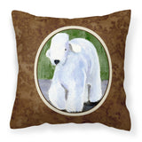 Caroline'S Treasures Ss8683Pw1414 Bedlington Terrier Decorative Canvas Fabric Pillow, Large, Multicolor