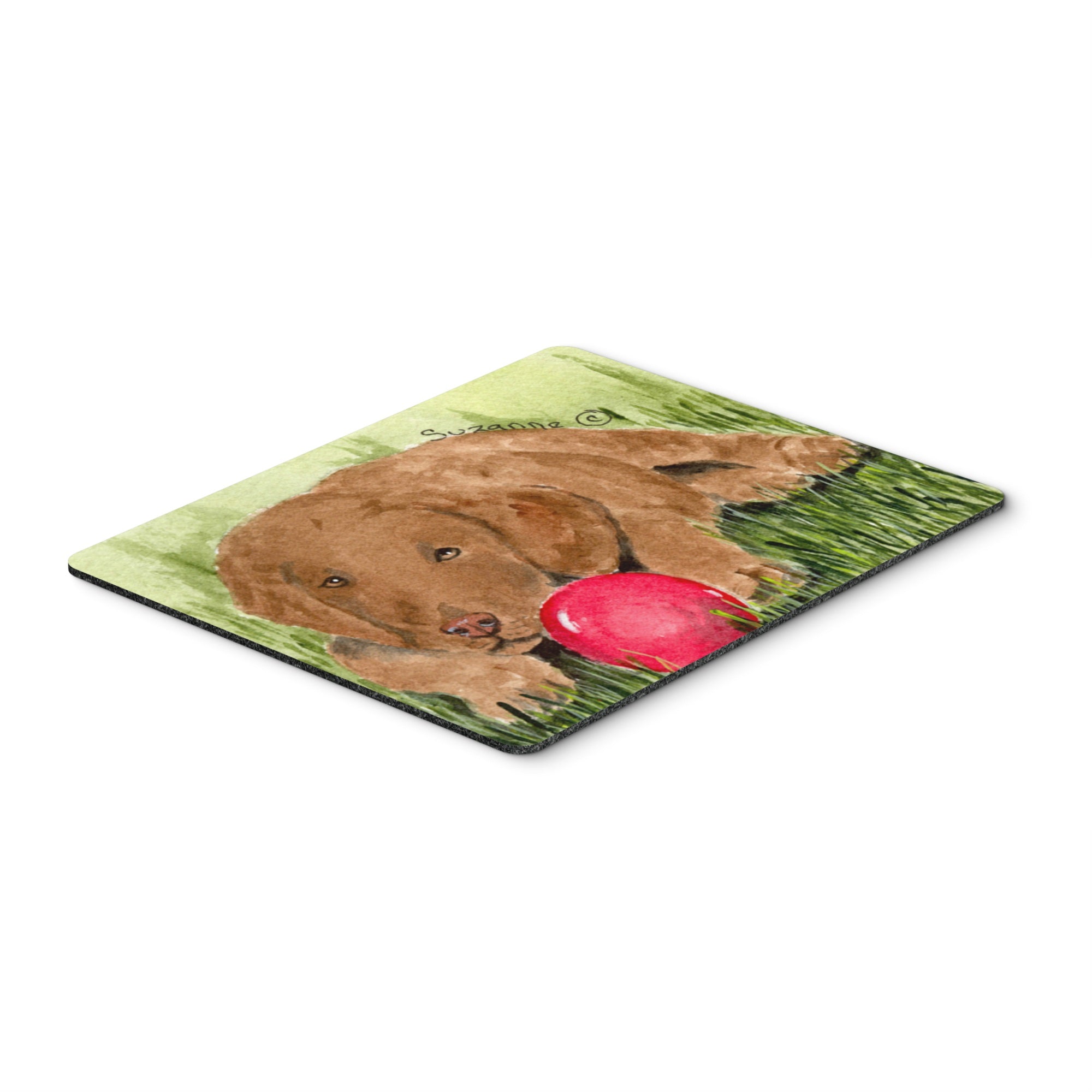 Caroline'S Treasures Curly Coated Retriever Mouse Pad/Hot Pad/Trivet (Ss8684Mp)