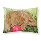 Caroline'S Treasures Ss8684Pillowcase Curly Coated Retriever Moisture Wicking Fabric Standard Pillowcase, Large, Multicolor