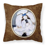 Caroline'S Treasures Ss8685Pw1414 Shih Tzu Decorative Canvas Fabric Pillow, Large, Multicolor
