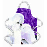 Caroline'S Treasures Ss8692Apron Bichon Frise Apron, Large, Multicolor