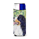 Bernese Mountain Dog Ultra Beverage Insulators For Slim Cans Ss8706Muk