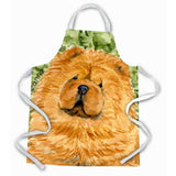 Caroline'S Treasures Ss8709Apron Chow Chow Apron, Large, Multicolor