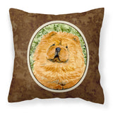 Caroline'S Treasures Ss8709Pw1414 Chow Chow Decorative Canvas Fabric Pillow, Large, Multicolor