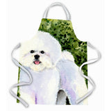 Caroline'S Treasures Ss8712Apron Bichon Frise Apron, Large, Multicolor