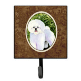 Caroline'S Treasures Ss8712Sh4 Bichon Frise Leash Holder Or Key Hook, Small, Multicolor