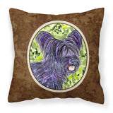 Caroline'S Treasures Ss8718Pw1414 Skye Terrier Decorative Canvas Fabric Pillow, Large, Multicolor