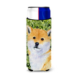 Shiba Inu Ultra Beverage Insulators For Slim Cans Ss8719Muk