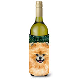 Pomeranian Wine Bottle Beverage Insulator Beverage Insulator Hugger Ss8725Literk