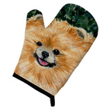 Caroline'S Treasures Ss8725Ovmt Pomeranian Oven Mitt, 12 By 8.5, Multicolor