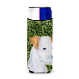 Jack Russell Terrier Ultra Beverage Insulators For Slim Cans Ss8728Muk