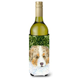 Australian Shepherd Wine Bottle Beverage Insulator Beverage Insulator Hugger Ss8732Literk