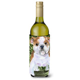 English Bulldog Wine Bottle Beverage Insulator Beverage Insulator Hugger Ss8735Literk