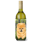 Pomeranian Wine Bottle Beverage Insulator Beverage Insulator Hugger Ss8746Literk