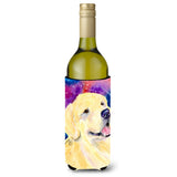 Golden Retriever Wine Bottle Beverage Insulator Beverage Insulator Hugger Ss8753Literk