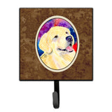 Caroline'S Treasures Ss8753Sh4 Golden Retriever Leash Holder Or Key Hook, Small, Multicolor
