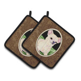 Caroline'S Treasures Chihuahua Pair Of Pot Holders Ss8789Pthd, 7.5Hx7.5W, Multicolor