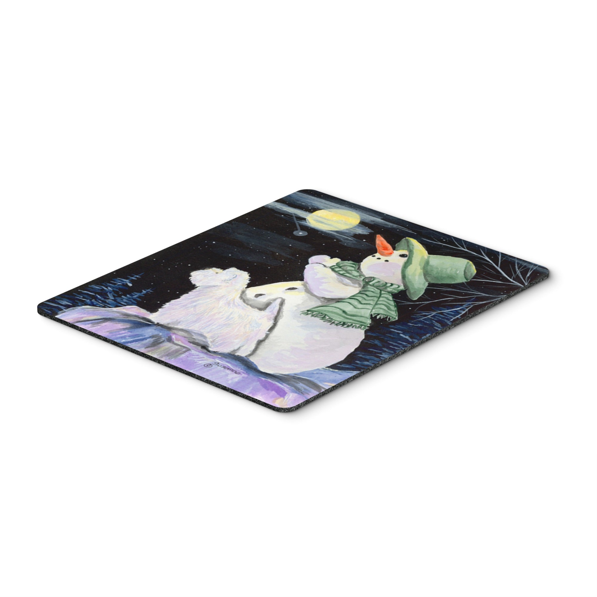 Caroline'S Treasures Mouse/Hot Pad/Trivet, Snowman With Westie (Ss8797Mp)