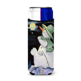 Snowman With Westie Ultra Beverage Insulators For Slim Cans Ss8797Muk