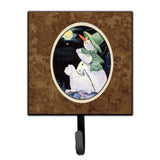 Caroline'S Treasures Ss8797Sh4 Snowman With Westie Leash Holder Or Key Hook, Small, Multicolor