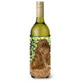 Cocker Spaniel Wine Bottle Beverage Insulator Beverage Insulator Hugger Ss8807Literk