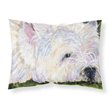 Caroline'S Treasures Ss8831Pillowcase Westie Moisture Wicking Fabric Standard Pillowcase, Large, Multicolor