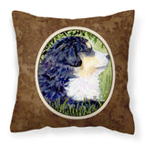 Caroline'S Treasures Ss8832Pw1414 Bernese Mountain Dog Decorative Canvas Fabric Pillow, Large, Multicolor