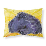 Caroline'S Treasures Ss8839Pillowcase Pomeranian Moisture Wicking Fabric Standard Pillowcase, Large, Multicolor