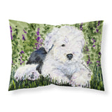 Caroline'S Treasures Ss8840Pillowcase Old English Sheepdog Moisture Wicking Fabric Standard Pillowcase, Large, Multicolor
