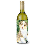 Australian Shepherd Wine Bottle Beverage Insulator Beverage Insulator Hugger Ss8847Literk