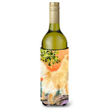 Golden Retriever Wine Bottle Beverage Insulator Beverage Insulator Hugger Ss8851Literk