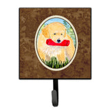 Caroline'S Treasures Ss8858Sh4 Golden Retriever Leash Holder Or Key Hook, Small, Multicolor