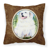 Caroline'S Treasures Ss8866Pw1414 Great Pyrenees Decorative Canvas Fabric Pillow, Large, Multicolor
