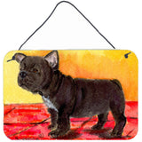 Caroline'S Treasures Ss8869Ds812 French Bulldog Aluminum Metal Wall Or Door Hanging Prints, 8 X 12