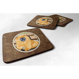 Caroline'S Treasures Ss8875Fc Chow Chow Foam Coasters (Set Of 4), 3.5 H X 3.5 W, Multicolor