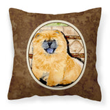 Caroline'S Treasures Ss8875Pw1414 Chow Chow Decorative Canvas Fabric Pillow, Large, Multicolor