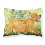 Caroline'S Treasures Ss8884Pillowcase Norwich Terrier Moisture Wicking Fabric Standard Pillowcase, Large, Multicolor