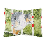 Caroline'S Treasures Ss8885Pw1216 Australian Shepherd Decorative Canvas Fabric Pillow, Large, Multicolor