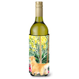Golden Retriever Wine Bottle Beverage Insulator Beverage Insulator Hugger Ss8886Literk
