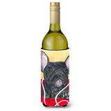 French Bulldog Wine Bottle Beverage Insulator Beverage Insulator Hugger Ss8899Literk