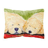 Caroline'S Treasures Ss8902Pw1216 Golden Retriever Decorative Canvas Fabric Pillow, Large, Multicolor