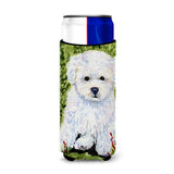 Bichon Frise Ultra Beverage Insulators For Slim Cans Ss8913Muk