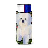 Bichon Frise Ultra Beverage Insulators For Slim Cans Ss8914Muk