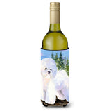 Bichon Frise Wine Bottle Beverage Insulator Beverage Insulator Hugger Ss8916Literk