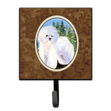 Caroline'S Treasures Ss8916Sh4 Bichon Frise Leash Holder Or Key Hook, Small, Multicolor