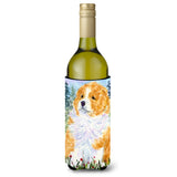Sheltie Wine Bottle Beverage Insulator Beverage Insulator Hugger Ss8918Literk